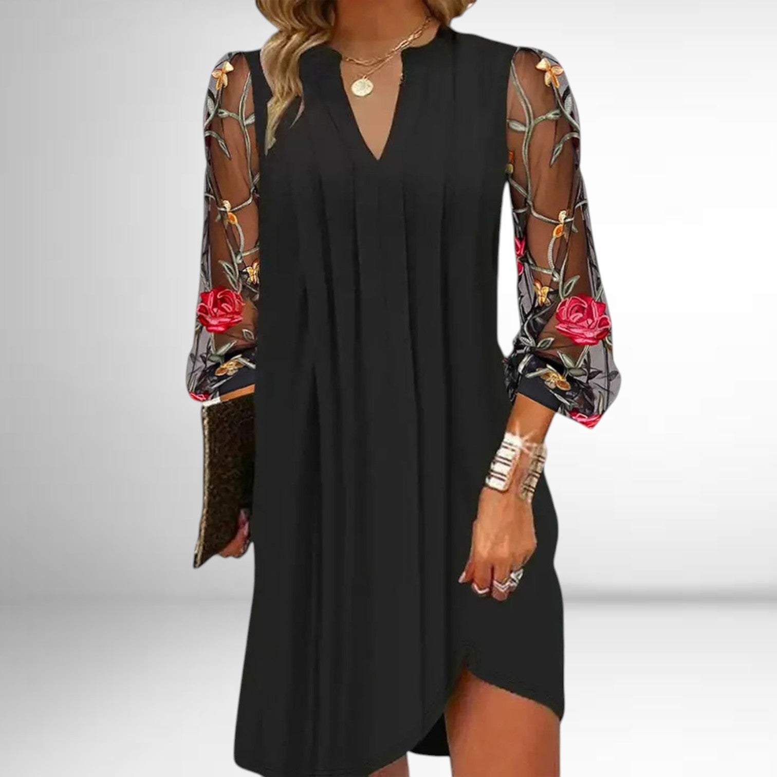 Renee Élégant Robe Courte