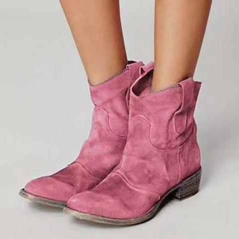 Ingrid Bottines en daim