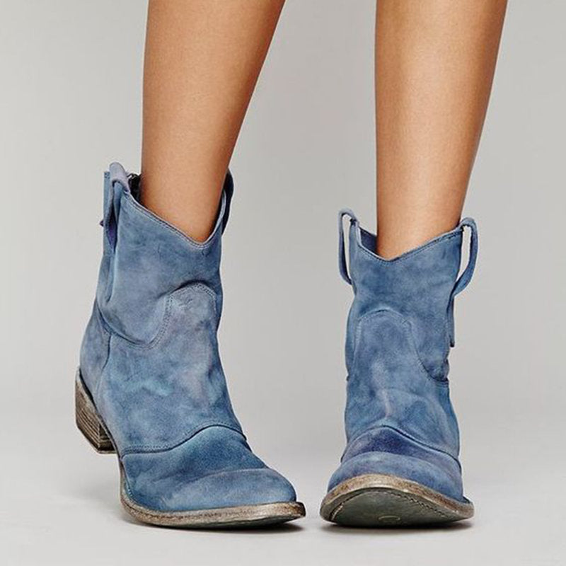 Ingrid Bottines en daim