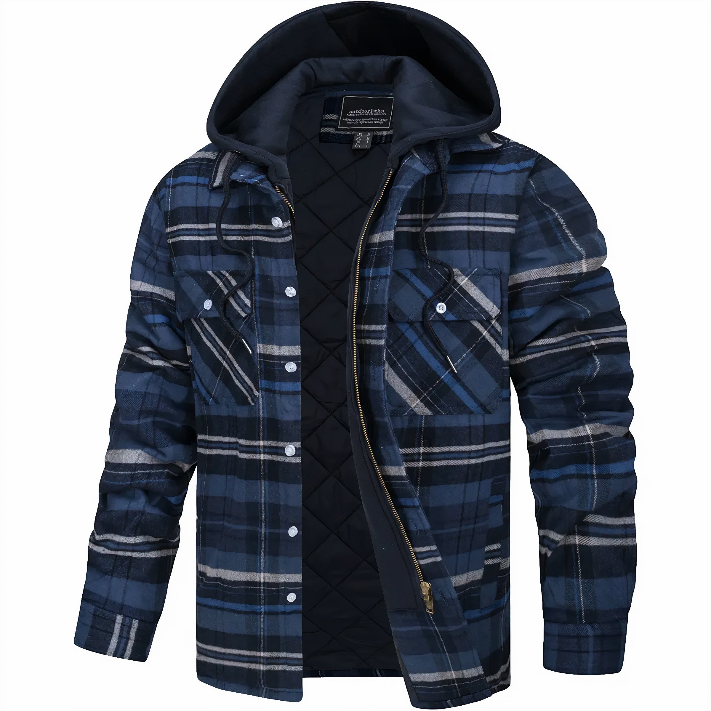 Henrik Veste à capuche matelassée