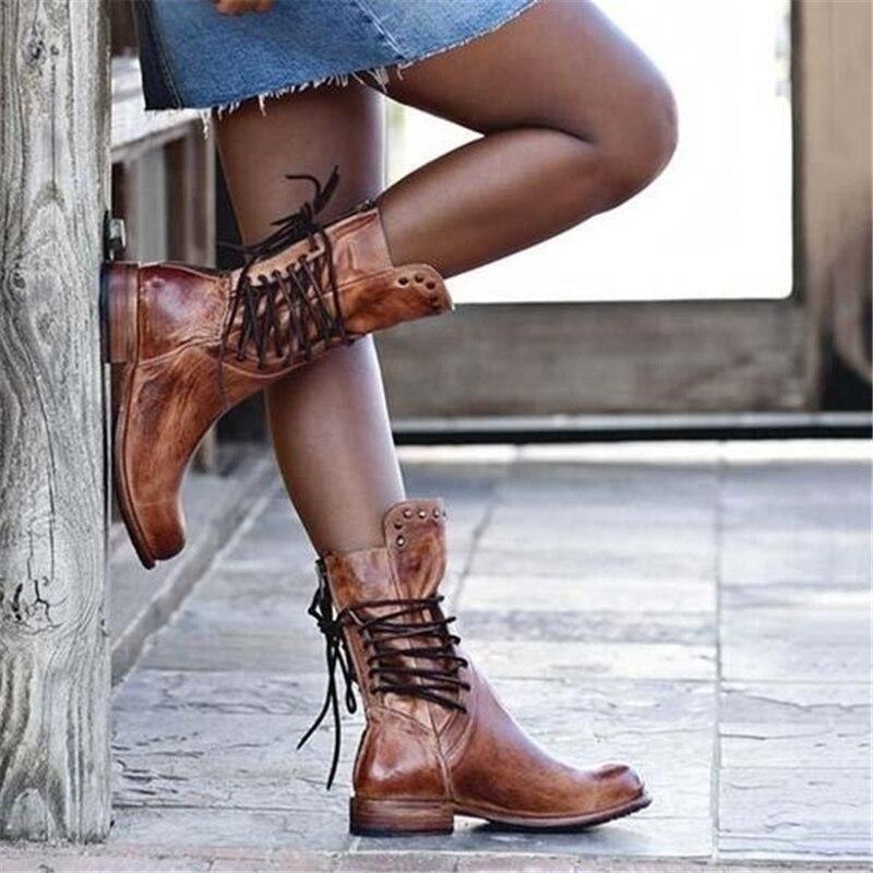 Klara Bottines en cuir à lacets