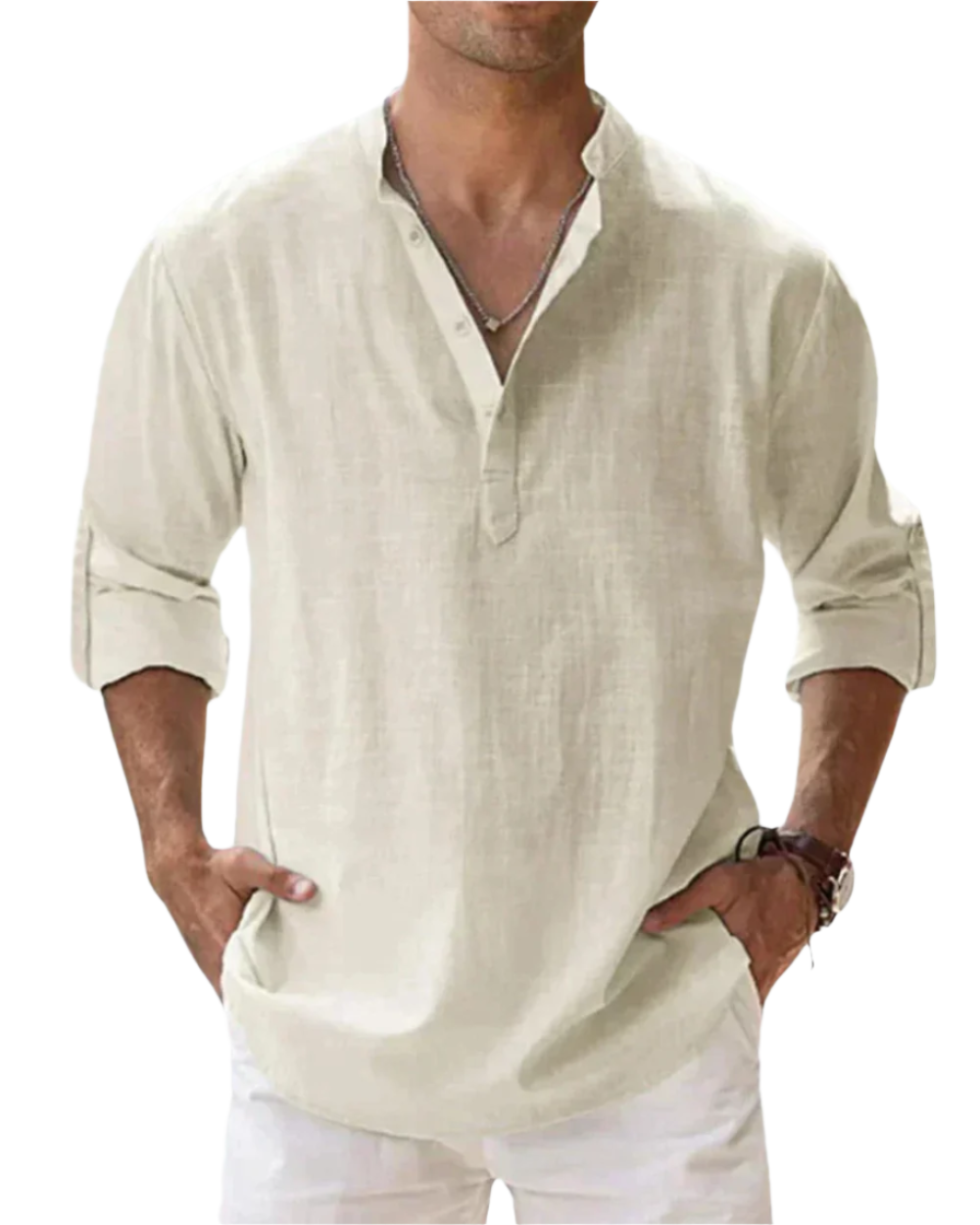 César chemise en coton