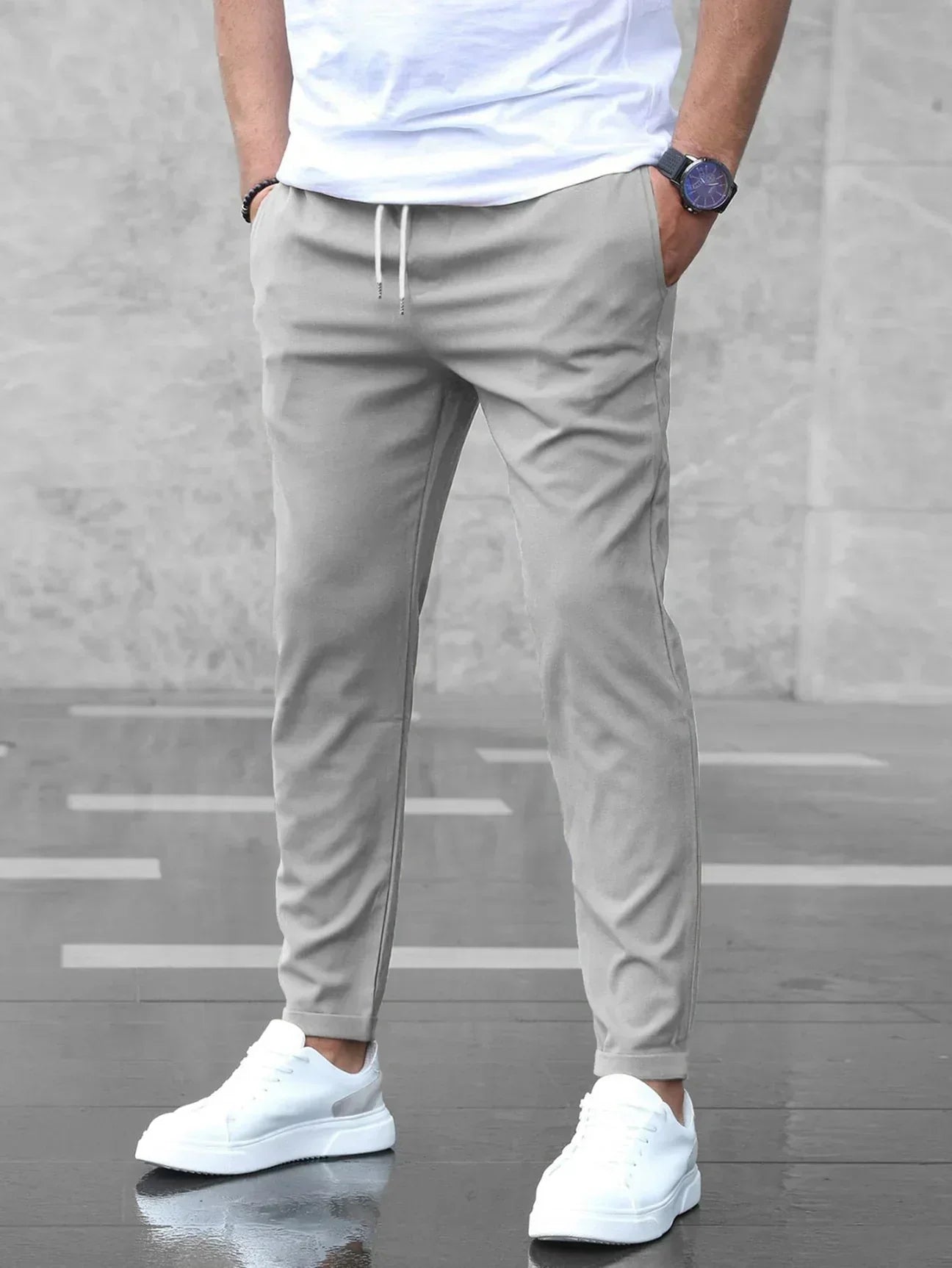 Sem pantalon de luxe premium stretch