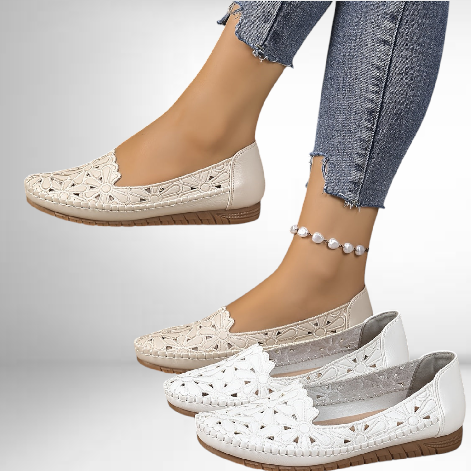 Fifi Confortables et Chics Mocassins