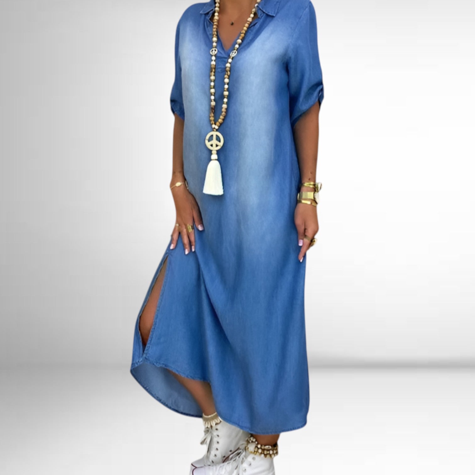 Chloé Robe Longue – Style Jean