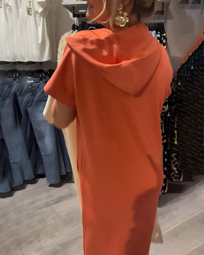 Margaux Robe décontractée à capuche