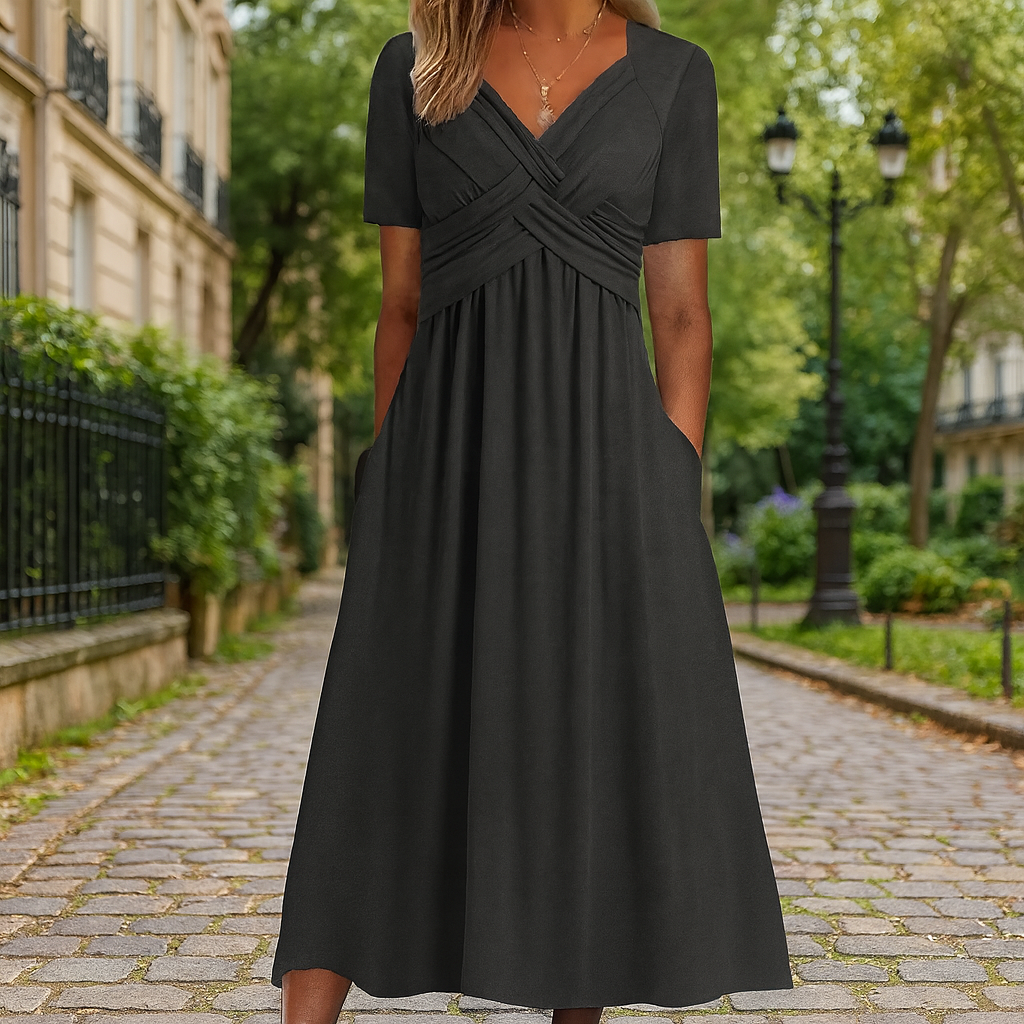 Jade robe midi élégante