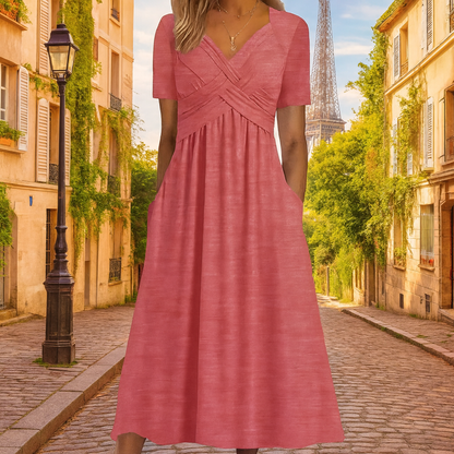Jade robe midi élégante