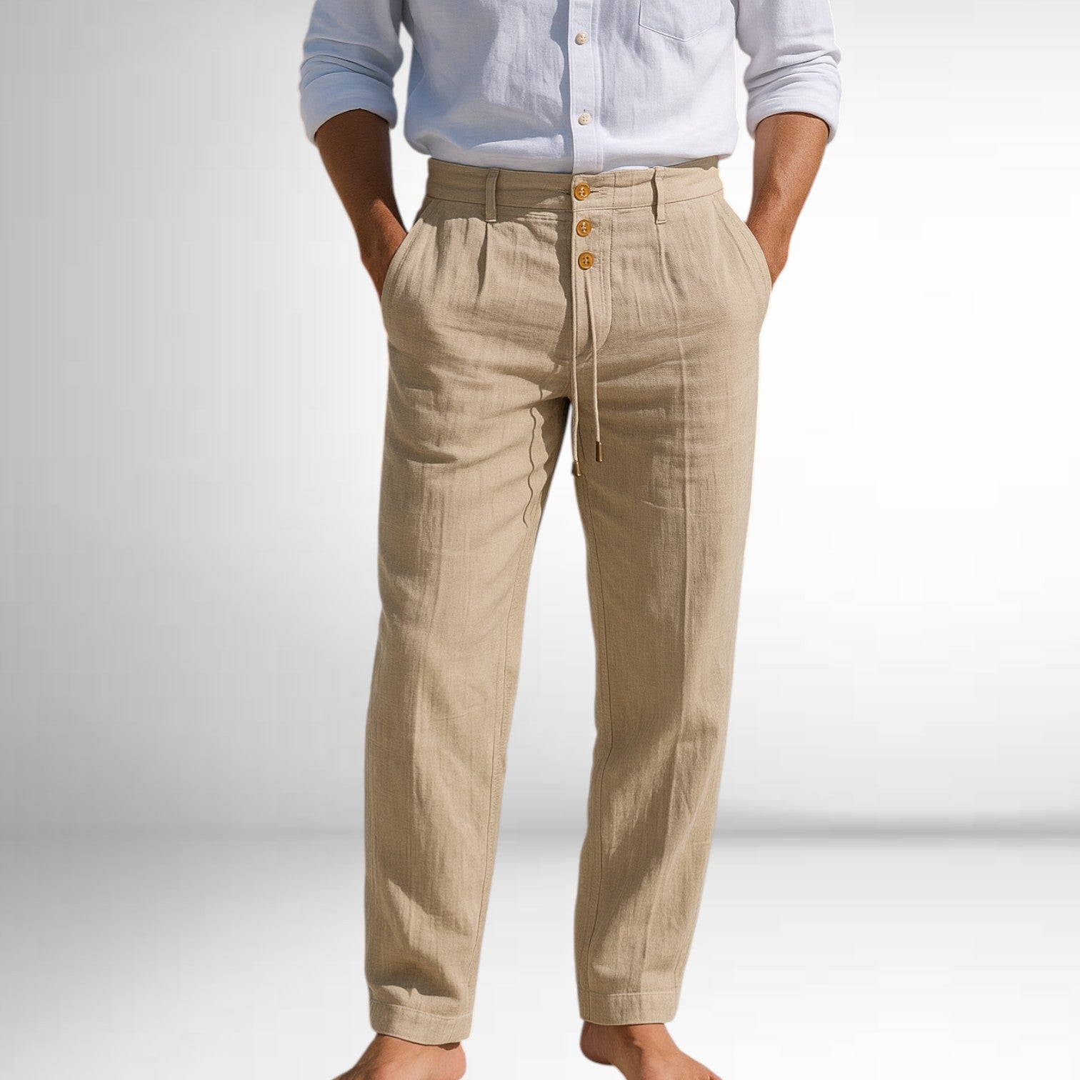 Léo Pantalon Confort Côtier