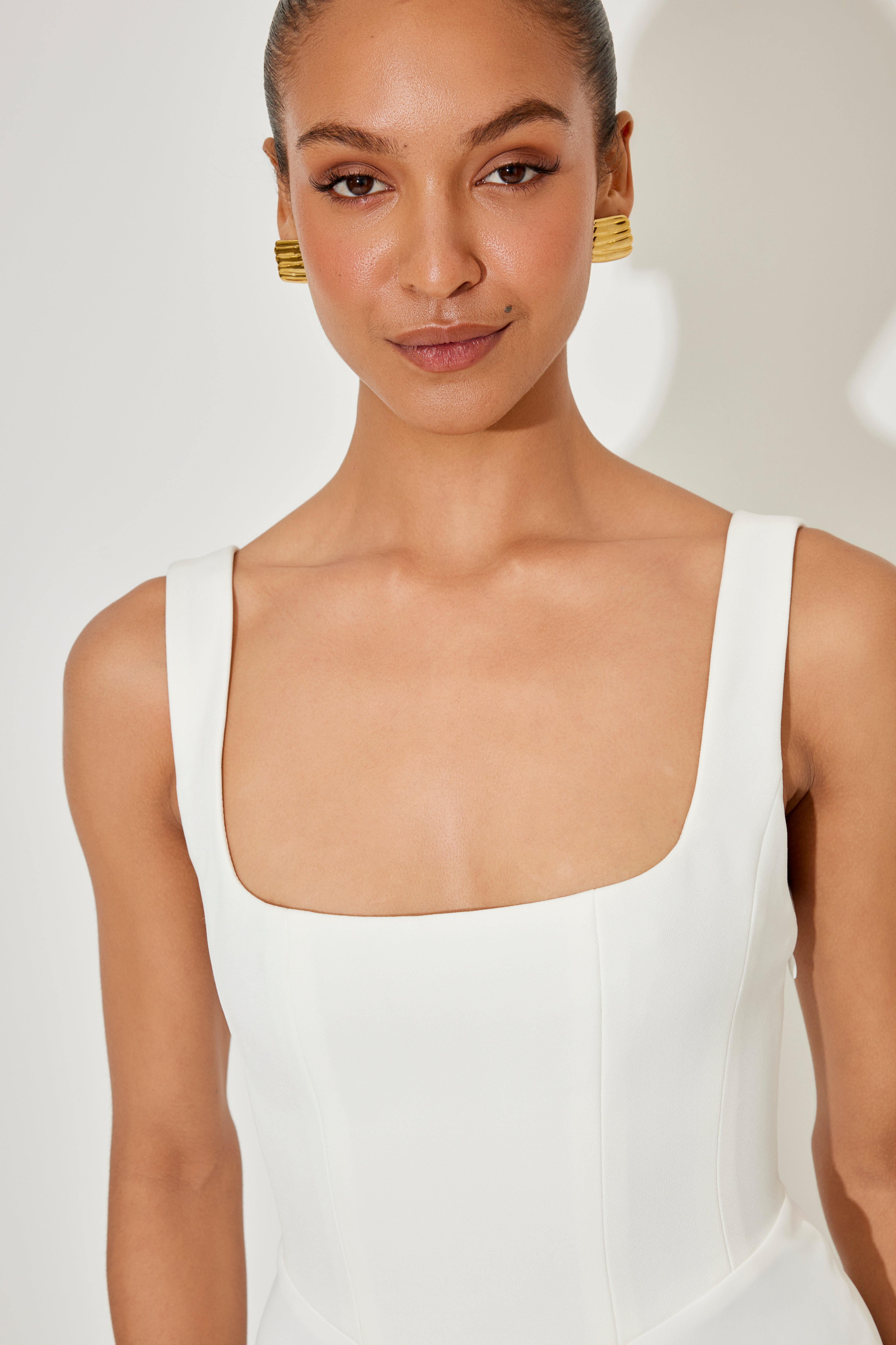 Noe Robe Midi Fluide et Classique