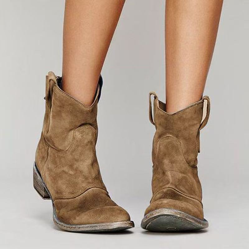Ingrid Bottines en daim