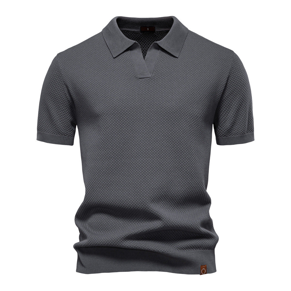 Raphaël Polo-shirt structuré