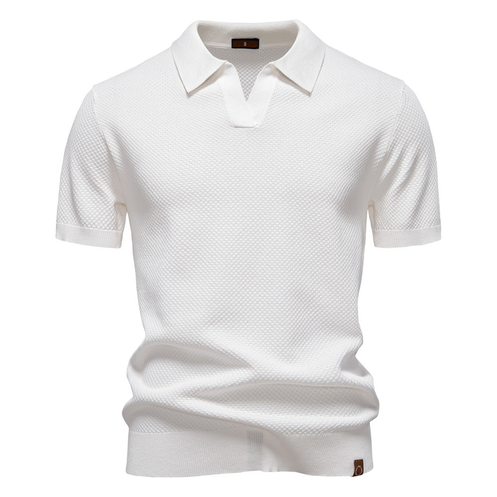 Raphaël Polo-shirt structuré