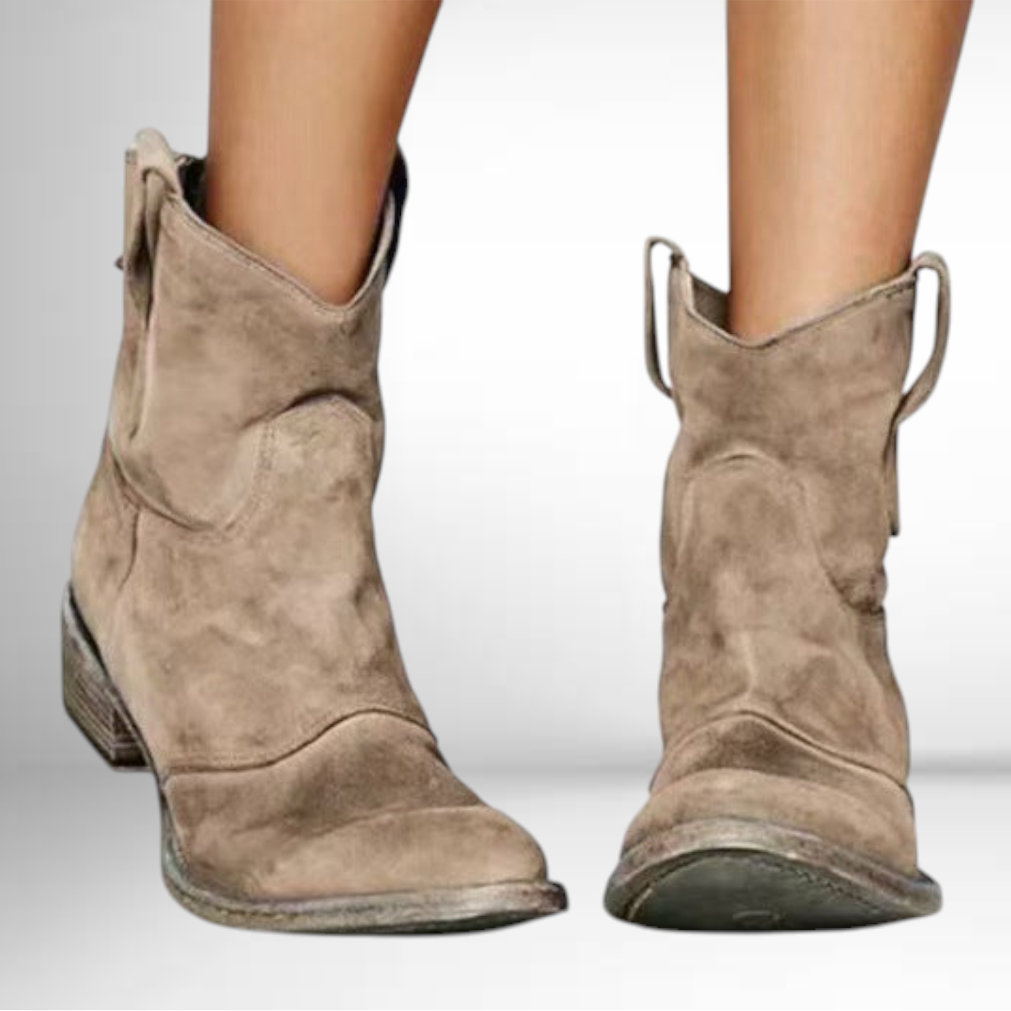 Ingrid Bottines en daim