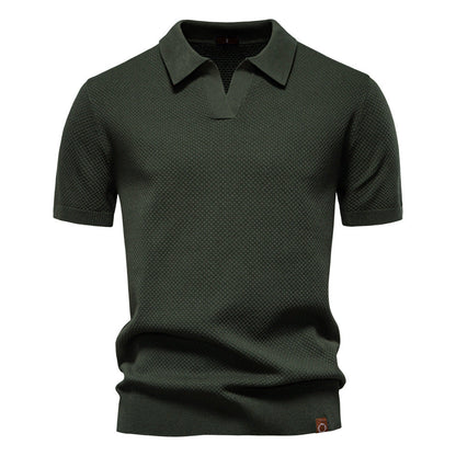 Raphaël Polo-shirt structuré