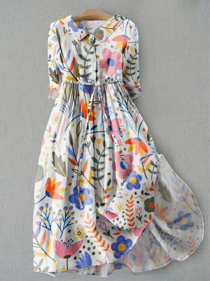Diana Robe d'étéà imprimé floral