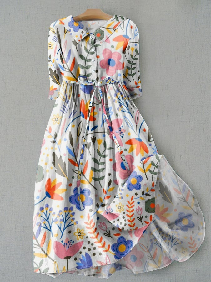 Diana Robe d'étéà imprimé floral