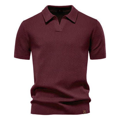 Raphaël Polo-shirt structuré