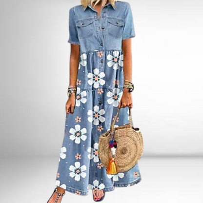 Noa Robe en jean élégante