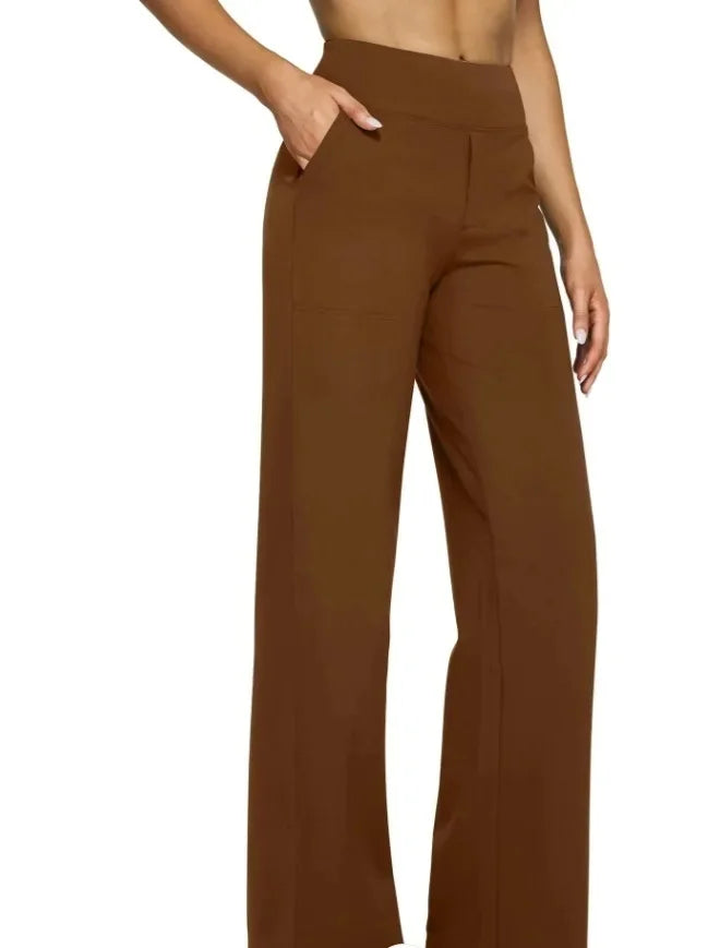 Ilouise Pantalon Décontracté Taille Haute