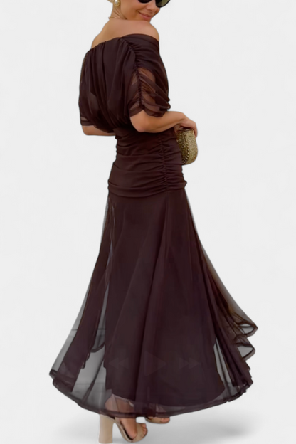 Andora robe longue maxi à motif floral