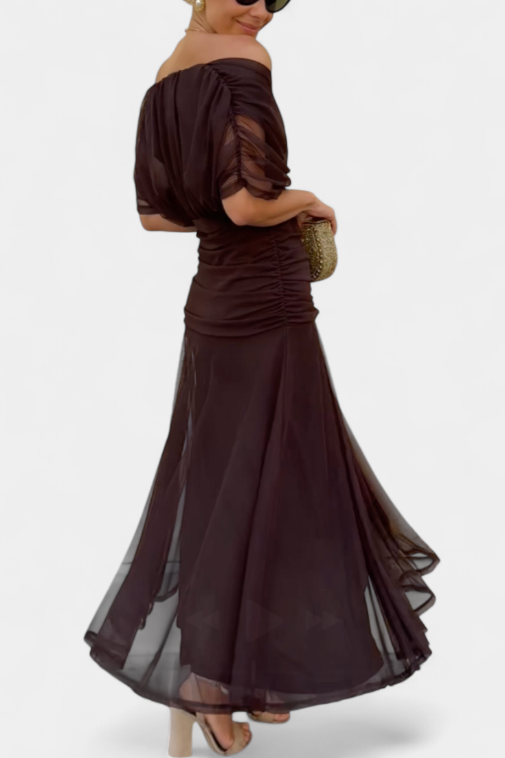 Andora robe longue maxi à motif floral