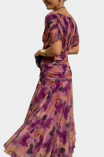 Andora robe longue maxi à motif floral