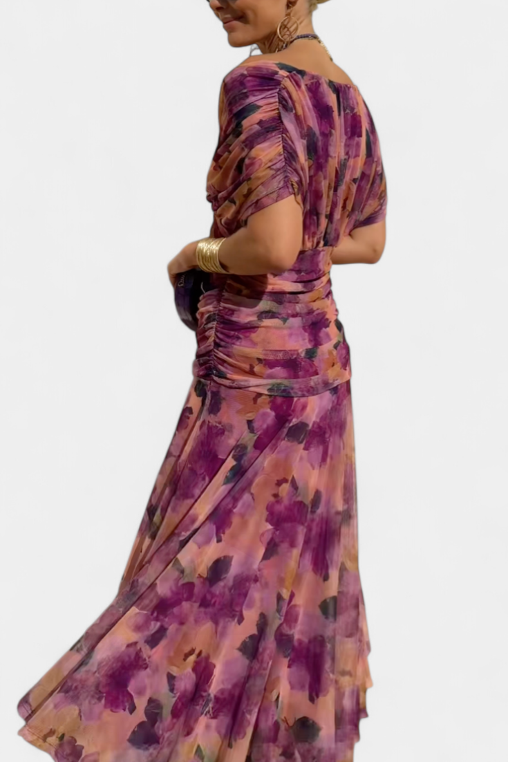 Andora robe longue maxi à motif floral