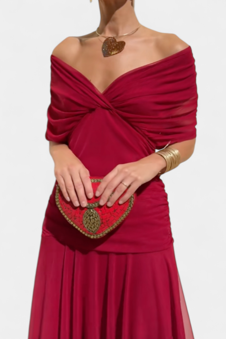 Andora robe longue maxi à motif floral
