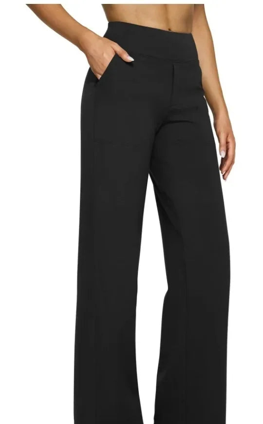 Ilouise Pantalon Décontracté Taille Haute