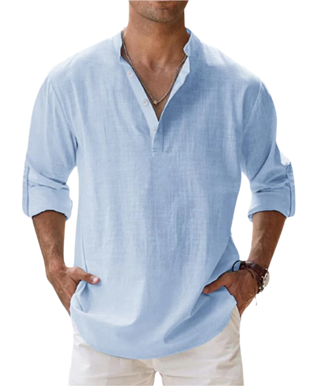 César chemise en coton