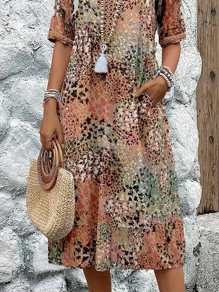 Marit Robe midi avec poches