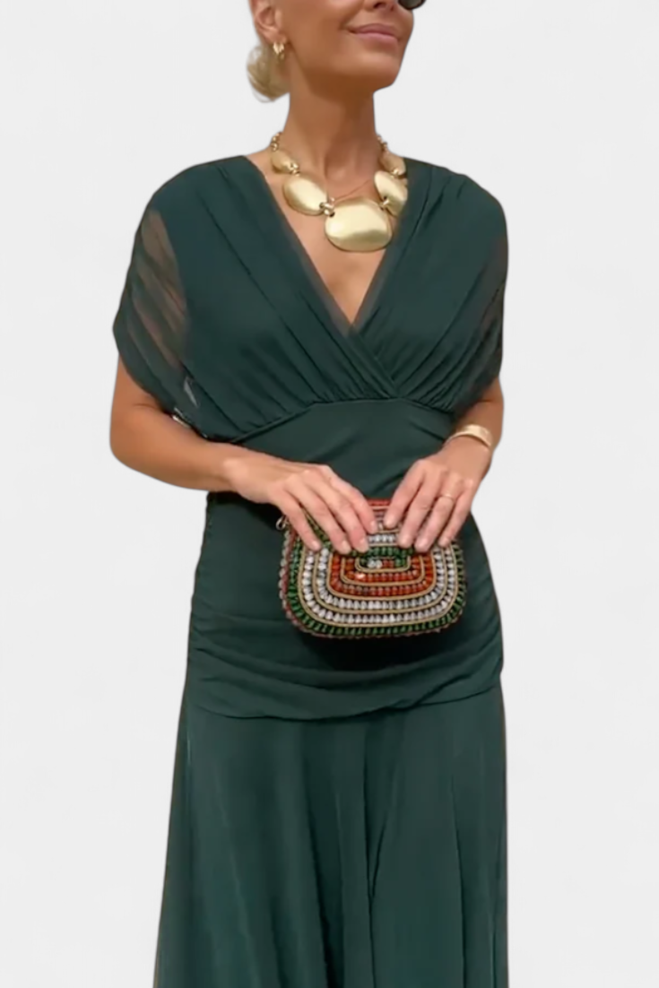 Andora robe longue maxi à motif floral