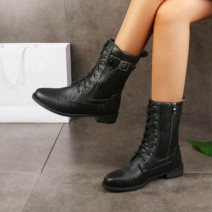 Amalia Bottines en cuir