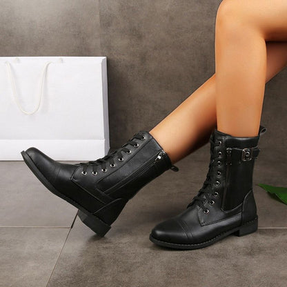 Amalia Bottines en cuir