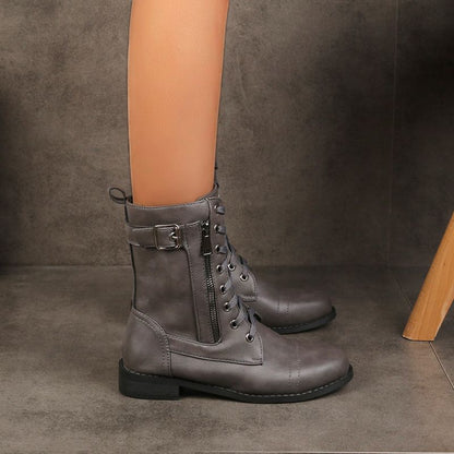 Amalia Bottines en cuir