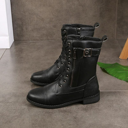 Amalia Bottines en cuir