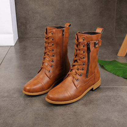 Amalia Bottines en cuir