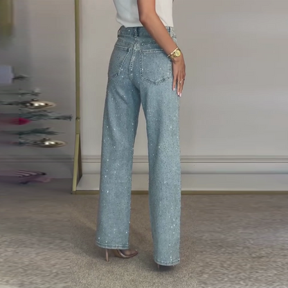 Jean Evi avec décorations en strass