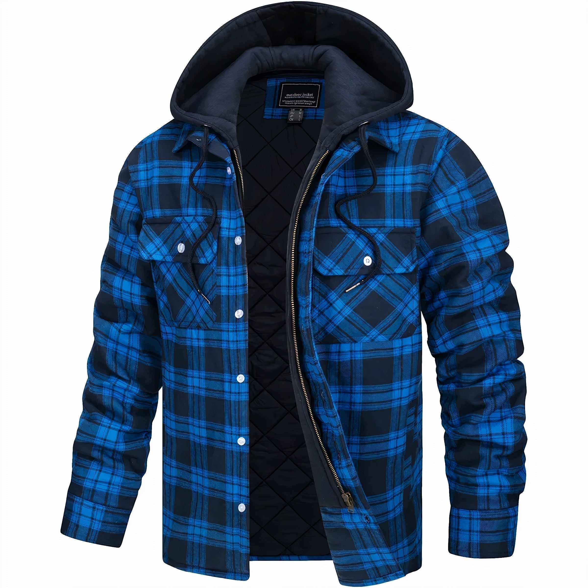 Henrik Veste à capuche matelassée